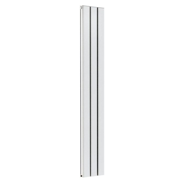 810051 Saltram Double Aluminium Radiator in White