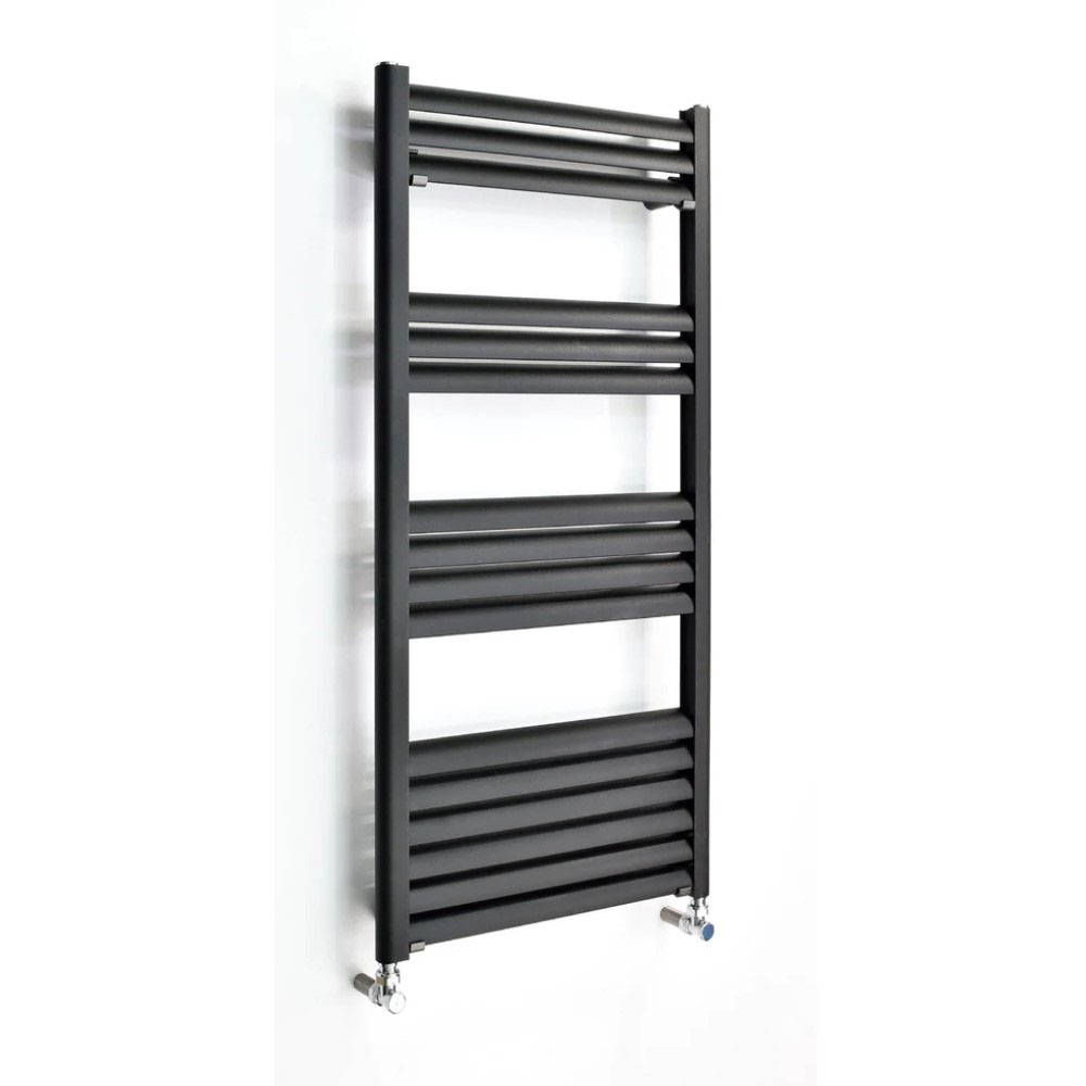 Fairfield Towel Rail in Textured Black finish