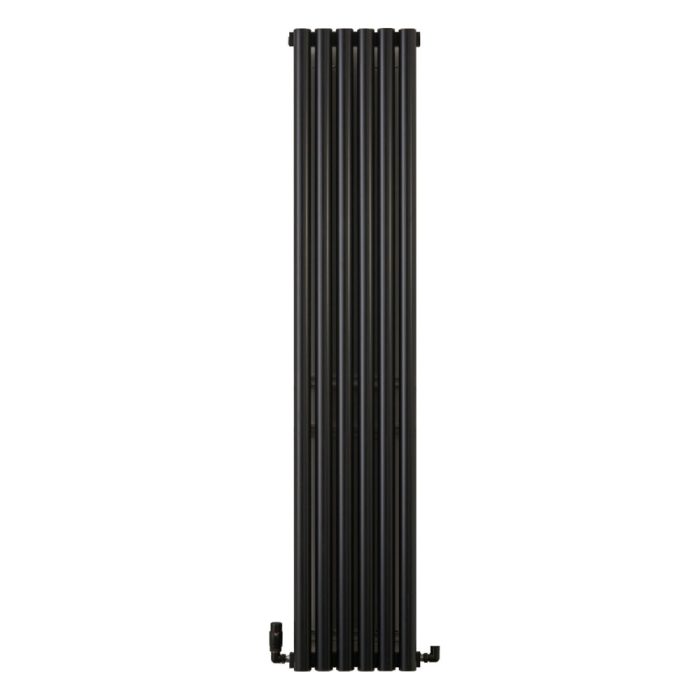 Burghley Aluminium Designer Radiator in Black