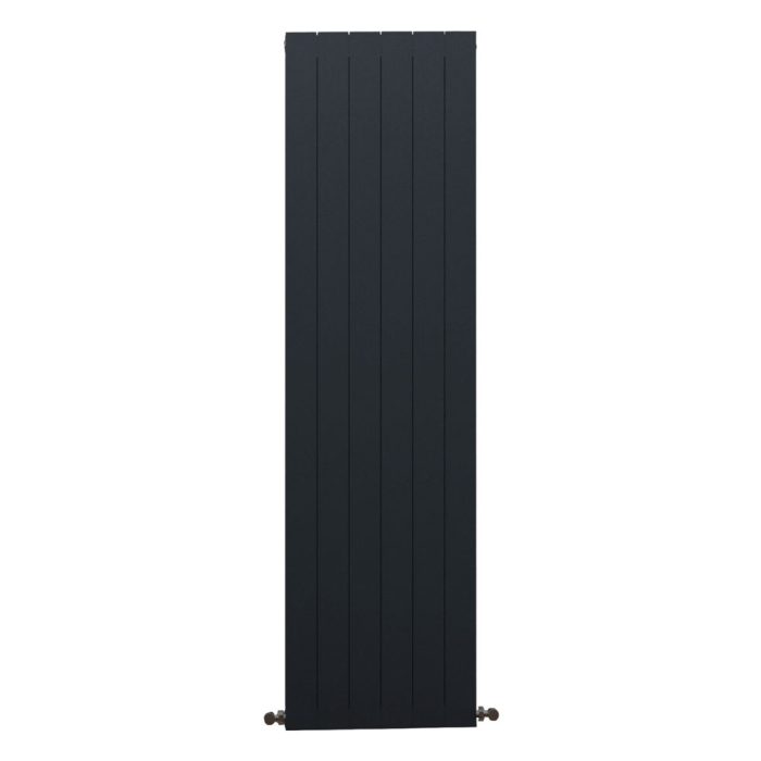 Knebworth Aluminium Radiator in Black