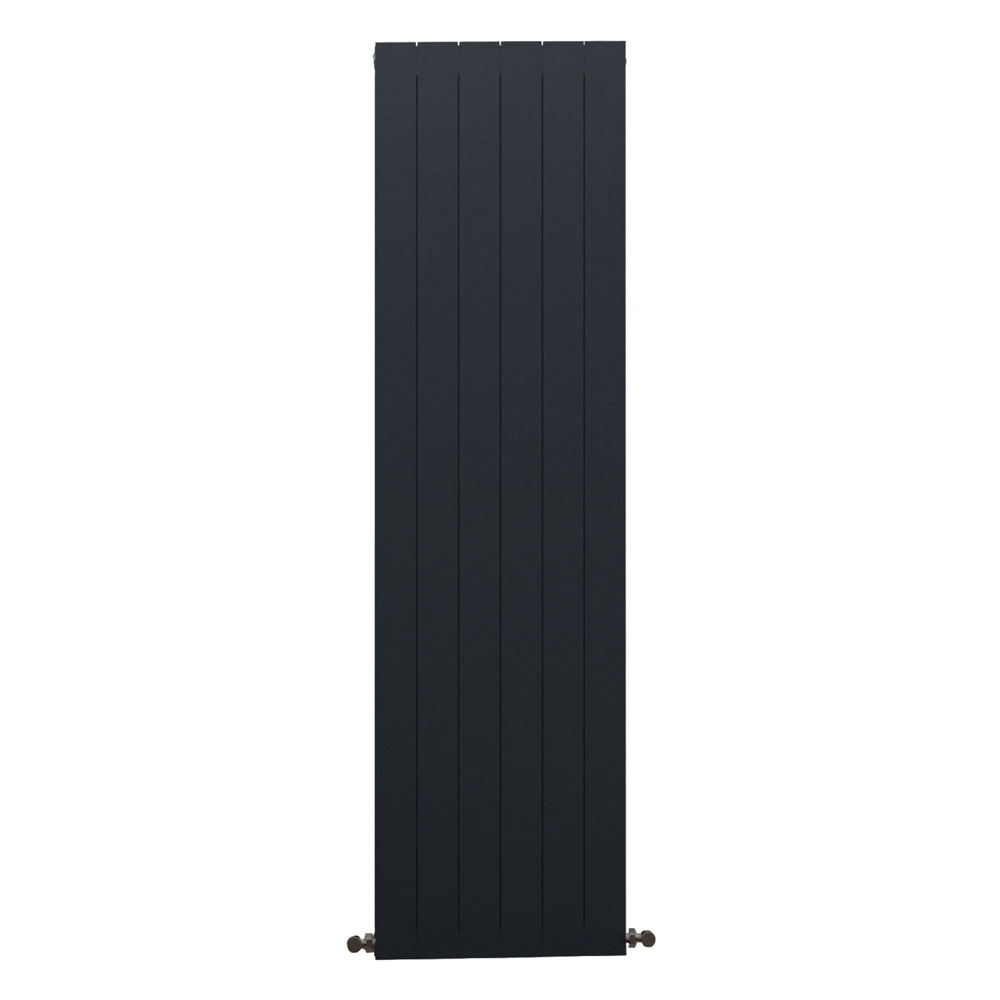 Knebworth Aluminium Radiator in Black