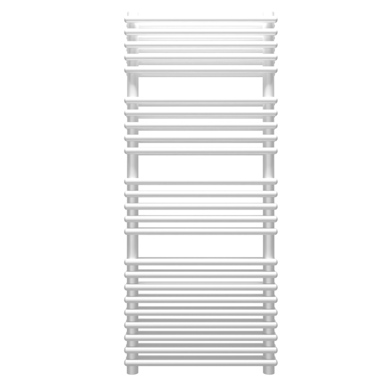 Kiplin Double Towel Rail finished in White