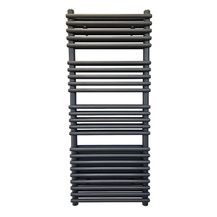 Kiplin Double Towel Rail with Anthracite finish