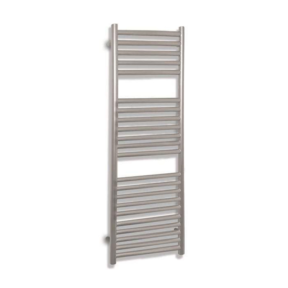 The Danson Towel Radiator with Sliver finish