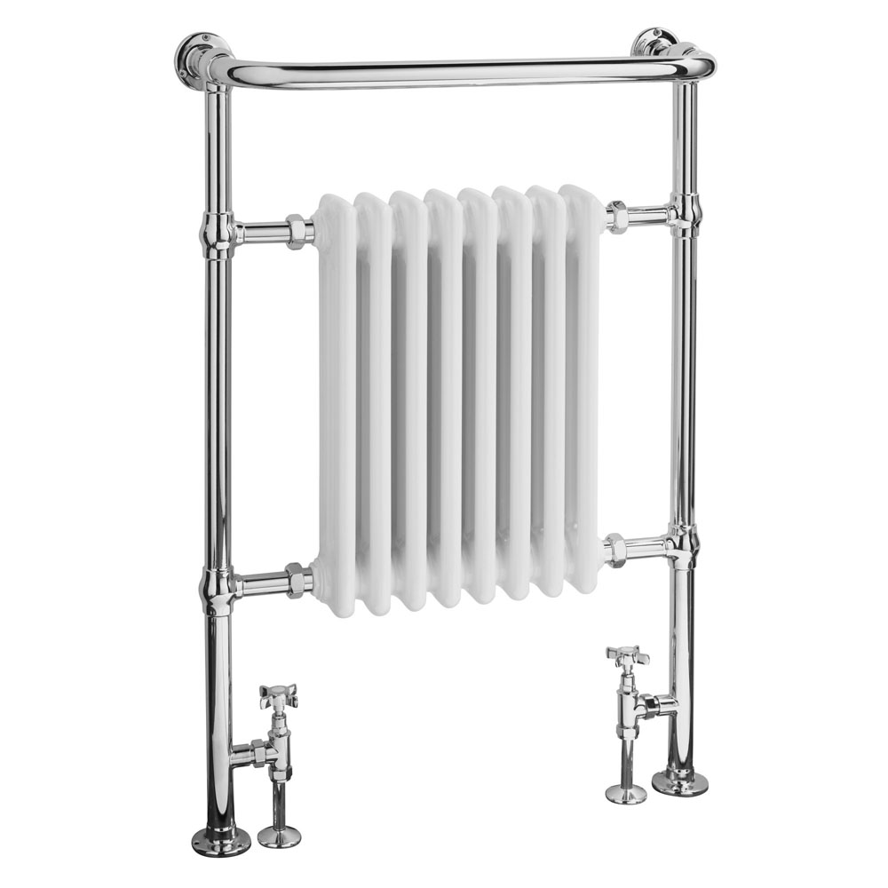 Sherborne Chrome and White Towel Radiator