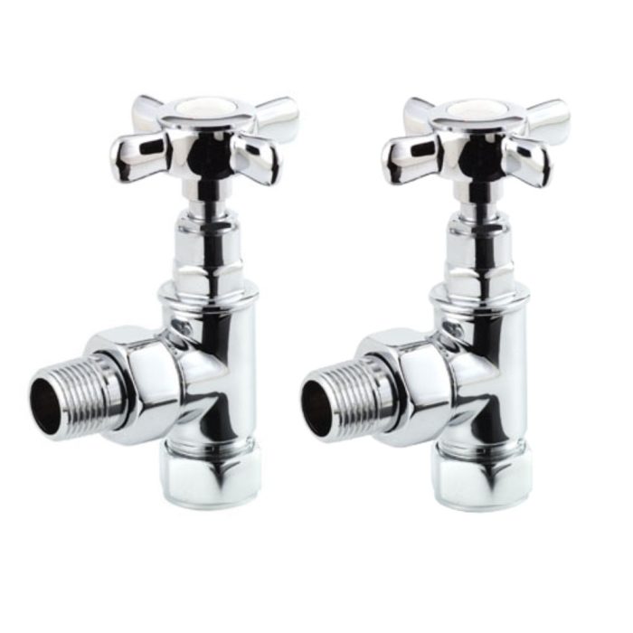 Crichton Angled Valve Set