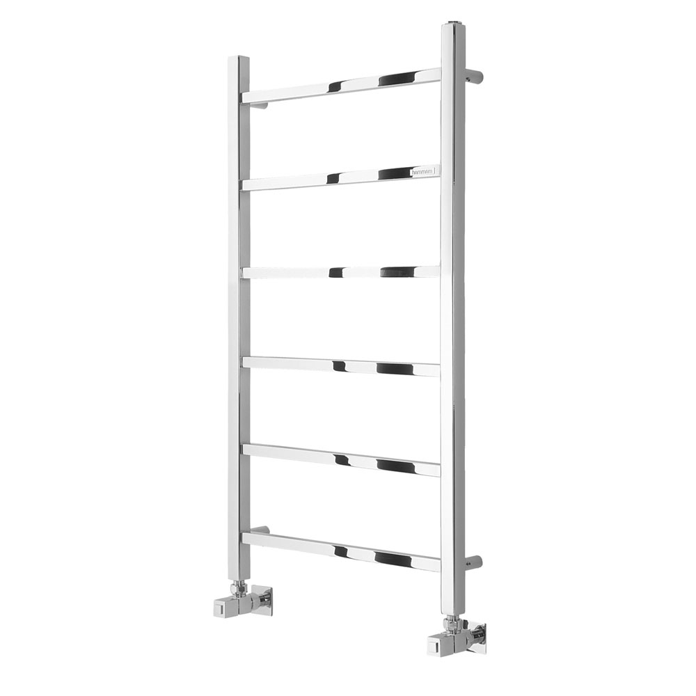 Highclere Electric Towel Rail in Polished Stainless Steel