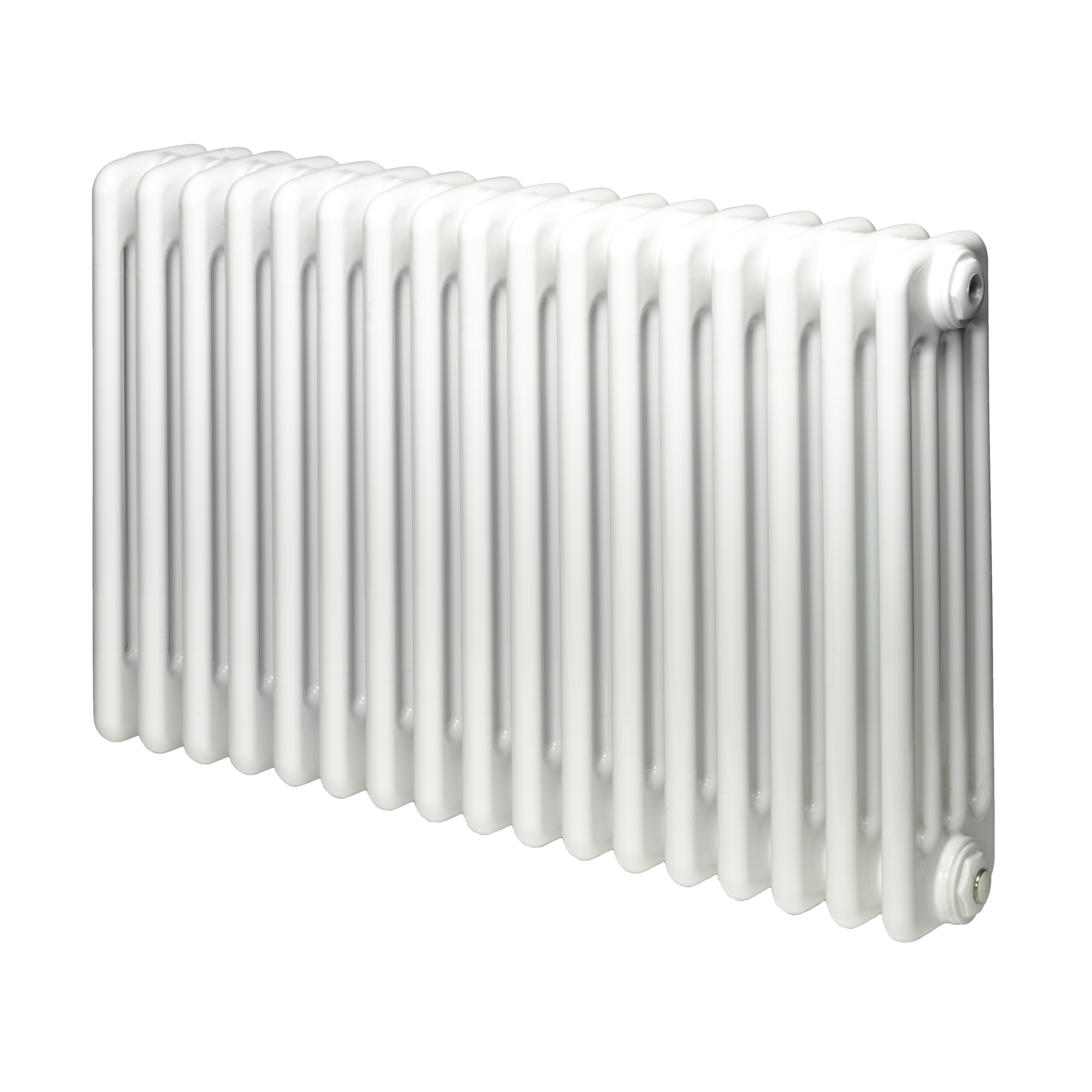 The Osborne 4 Column White Radiator