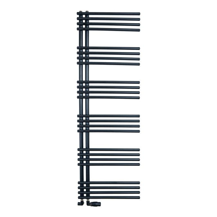 Hartland Designer Towel Rail in Black
